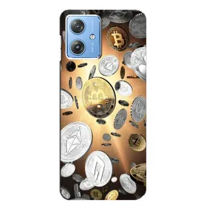 Чехол (Дорого -богато) на Motorola MOTO G54 / G54 Power (Биток)