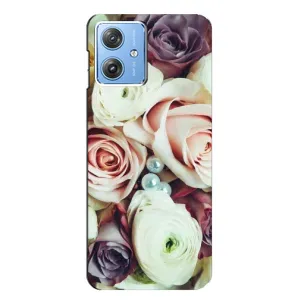 Чехлы с принтом Розочки для Motorola MOTO G54 / G54 Power (Букет РОЗ)