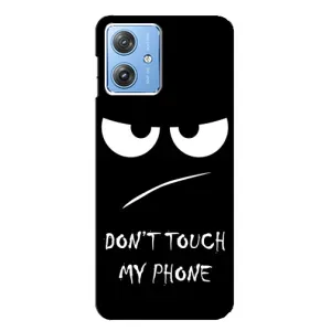 Чехол с прикольным текстом на Motorola MOTO G54 / G54 Power (Dont)