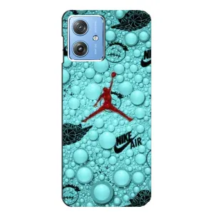 Силиконовый Чехол Nike Air Jordan на Моторола Мото Джи 54 (Джордан Найк)