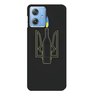 Чехол с картинкой (Патриотический ГЕРБ) на Motorola MOTO G54 / G54 Power (Герб - Молотова)