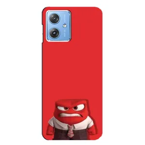 Чехол Головоломка для Motorola MOTO G54 / G54 Power - (AlphaPrint) (Гнев)