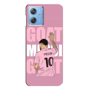 Чехлы Лео Месси в Майами на Motorola MOTO G54 / G54 Power (GOAT MESSI)