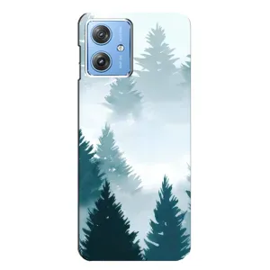 Літній Чохол на Motorola MOTO G54 / G54 Power (Гірський Ліс)