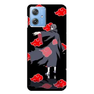Чехлы с картинкой Итачи Учиха на Motorola MOTO G54 / G54 Power (Итачи в плаще)