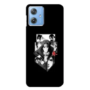 Чехлы с картинкой Итачи Учиха на Motorola MOTO G54 / G54 Power (Коллаж Итачи)
