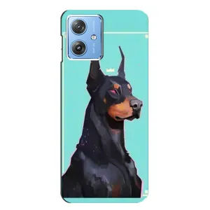 Чехол ДОБЕРМАН для Motorola MOTO G54 / G54 Power (Король доберман)