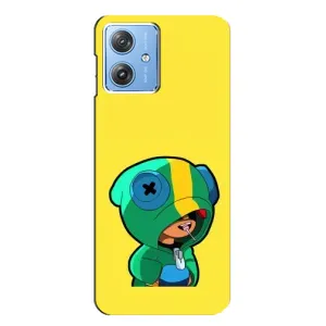 Чехол Бравл Старс для Motorola MOTO G54 / G54 Power (Леон (LEON))