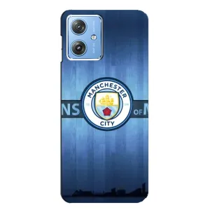 Силиконовые Чехлы принт Футбол на Motorola MOTO G54 / G54 Power (ManCity)