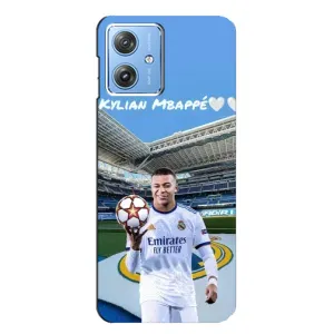 Чехол (TPU) с Футболистом на Motorola MOTO G54 / G54 Power (Mbappe Real)