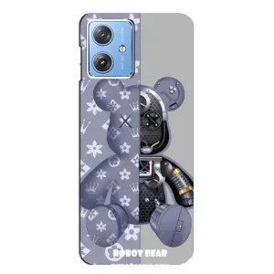 Силиконовый чехол для Motorola MOTO G54 / G54 Power (Медведь Louis Vuitton)
