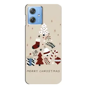 Чехол Санта Клаус для Motorola MOTO G54 / G54 Power (Merry Christmas)