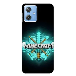 Чехол майнкрафт для Motorola MOTO G54 / G54 Power (MineCraft 2)