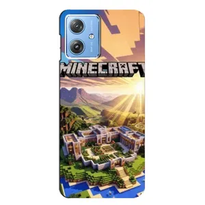 Чехол майнкрафт для Motorola MOTO G54 / G54 Power (MINECRAFT)