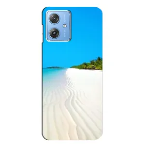 Літній Чохол на Motorola MOTO G54 / G54 Power (Море пісок)