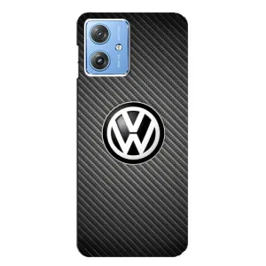 Чехол "Фольксваген" для Motorola MOTO G54 / G54 Power (На карбоне)