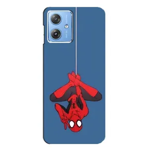 Чохол Супергерой Людина Павук на Motorola MOTO G54 / G54 Power (На павутині)