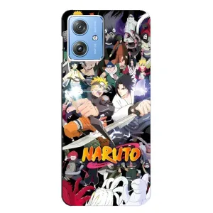 Купить Чехлы на телефон с принтом Anime для Motorola MOTO G54 / G54 Power (Наруто постер)