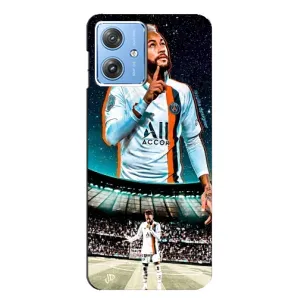 Силиконовый Чехол Motorola MOTO G54 / G54 Power (Неймар ПСЖ)