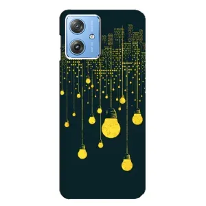 Силиконовые Чехлы Любимому человеку для Motorola MOTO G54 / G54 Power (Ночной город)