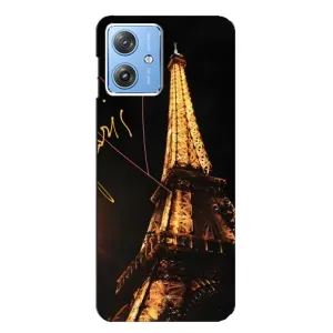 Чехол с Эйфелевой башней на Motorola MOTO G54 / G54 Power (Paris)