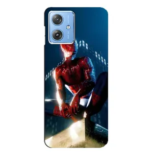 Чохол Супергерой Людина Павук на Motorola MOTO G54 / G54 Power (Павук на домі)