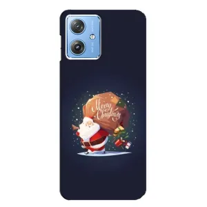 Чехол Санта Клаус для Motorola MOTO G54 / G54 Power (Подарки от Санты)