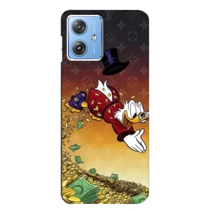 Силиконовый чехол для Motorola MOTO G54 / G54 Power (Скрудж Луи Виттон)