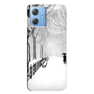 Чехлы на Новый Год Motorola MOTO G54 / G54 Power (Снегом замело)