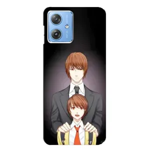 Чехол с персонажами АНИМЕ на Motorola MOTO G54 / G54 Power (Ягами вырос)