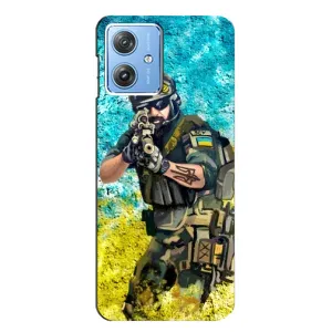 ЗСУ Чехлы (TPU) для Motorola MOTO G54 / G54 Power (ЗСУ Воин)
