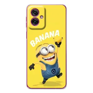 Мультяшный принт на Чехол для Мото Джи 55 (Banana)