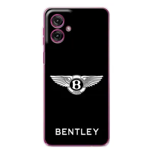 Чехлы с тематикой "Крутые машины" на Motorola Moto G55 (Logo Bentley)