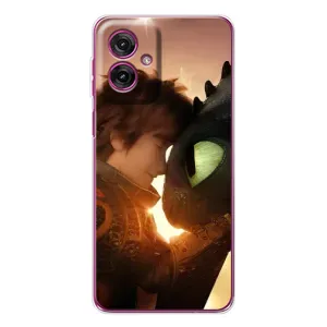 Чехол дракон Беззубик для Motorola Moto G55 (Беззубик и Иккинг)