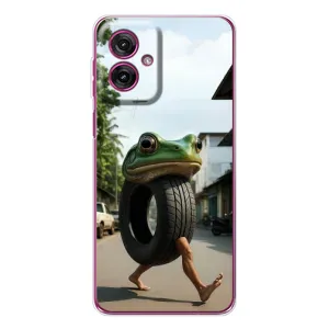 Чехол с мемами тралалело тралала для Motorola Moto G55 (Бонека амбалабу)