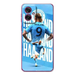 Чехлы с принтом для Motorola Moto G55 Футболист (Erling Haaland)