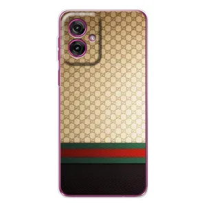 Чехлы Бренд GUCCI для Motorola Moto G55 (Фон Гуччи)