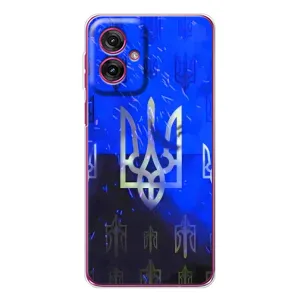 Чехол Укр Символика для Motorola Moto G55 (Герб)