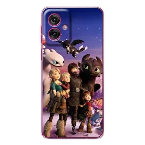 Чехол дракон Беззубик для Motorola Moto G55 (Герои дракона)