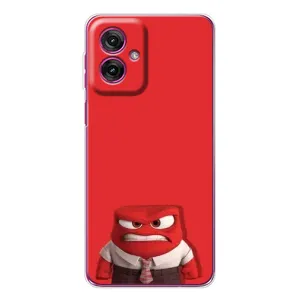Чехол Головоломка для Motorola Moto G55 - (AlphaPrint) (Гнев)
