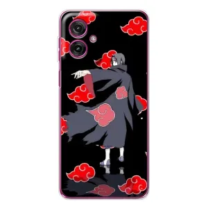 Чехлы с картинкой Итачи Учиха на Motorola Moto G55 (Итачи в плаще)