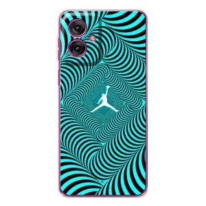 Силиконовый Чехол Nike Air Jordan на Мото Джи 55 (Jordan)