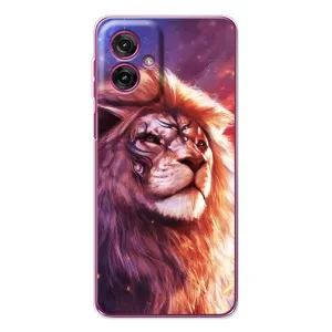 Чохол з картинкою на Motorola Moto G55 (Кольоровий ЛЕВ)