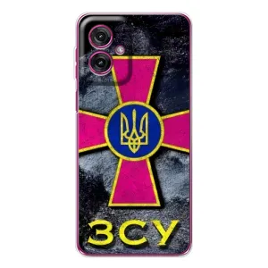 ЗСУ Чохли (TPU) для Motorola Moto G55 (Лого ЗСУ)