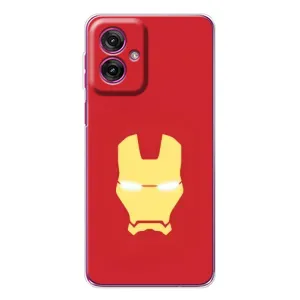 Чехол Супергерой Железный человек на Motorola Moto G55 (Man)