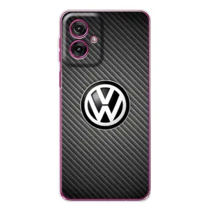 Чехол "Фольксваген" для Motorola Moto G55 (На карбоне)
