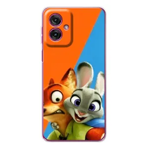 Чехлы ЗВЕРОПОЛИС для Motorola Moto G55 (Ник и Хопс)