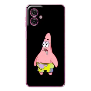Чехлы с Патриком на Motorola Moto G55 (Патрик завис)