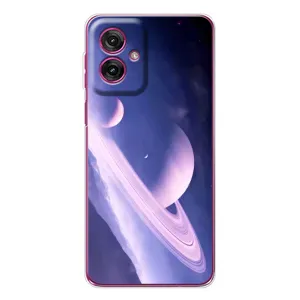Чехлы КОСМОС для Motorola Moto G55 (Планета в космосе)