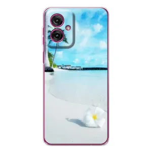 Летний Чехол на Motorola Moto G55 (Пляж)